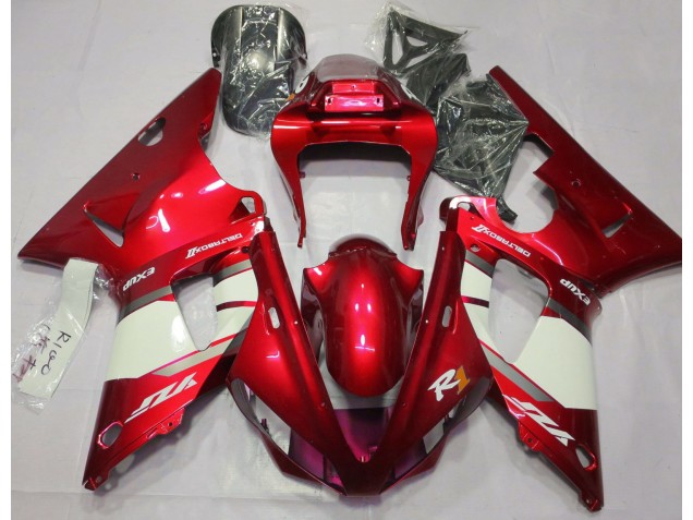 00-01 Rosso Fuoco & Bianco R1 Carena 00-01 Rosso Fuoco & Bianco R1 Carena