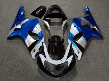 00-02 Blu Lucido & Argento OEM GSXR 1000 Carena