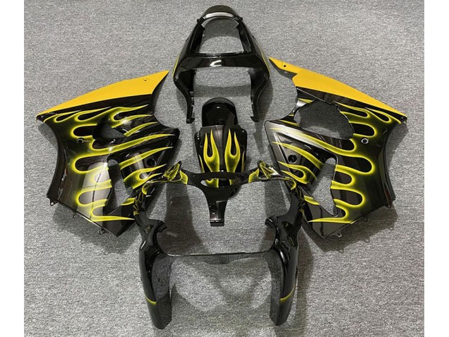 00-02 Nero Lucido & Giallo Fiamma ZX6R Carena 00-02 Nero Lucido & Giallo Fiamma ZX6R Carena
