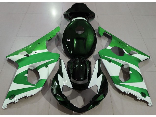 00-02 Verde Scuro GSXR 1000 Carena 00-02 Verde Scuro GSXR 1000 Carena