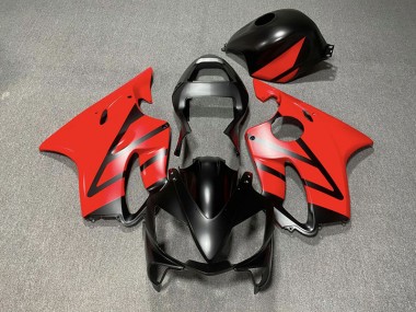 01-03 Nero Opaco & Rosso CBR600 F4i Carena