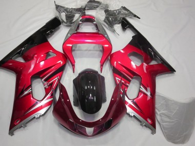 01-03 Rosso & Argento GSXR 600-750 Carena