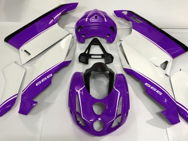 03-04 Bianco Viola & Nero Ducati 749 999 Carena