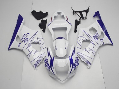 03-04 Blu & Bianco Corona GSXR 1000 Carena