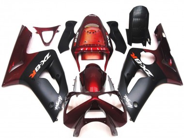03-04 Nero Opaco & Marrone ZX6R Carena