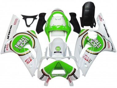 03-04 Verde Lucky Strike Lucido ZX6R Carena