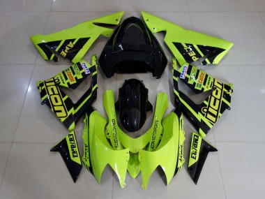 04-05 Haute Visibilité Jaune Et Noir ZX10R Carena