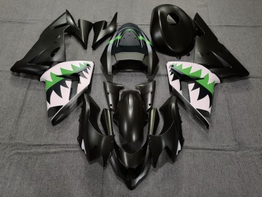 04-05 Nero Opaco & Verde ZX10R Carena