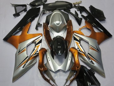 05-06 Arancione Argento & Nero GSXR 1000 Carena