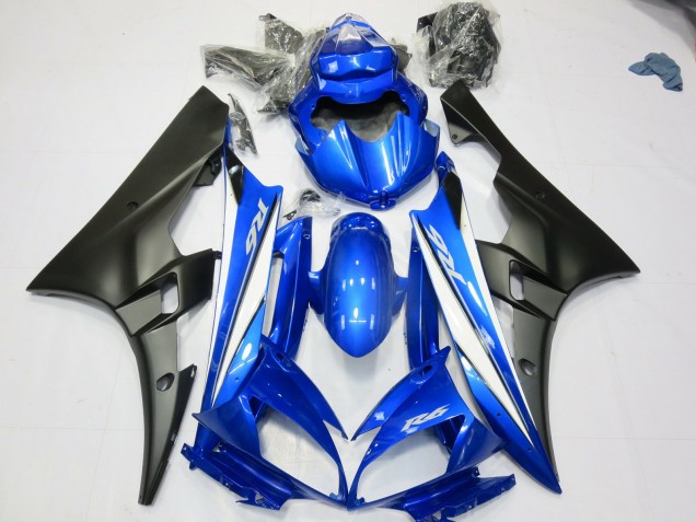 06-07 Blu Nero Opaco R6 Carena 06-07 Blu Nero Opaco R6 Carena