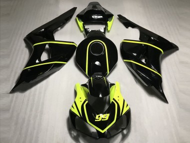 06-07 Haute Visibilité Et Cbr Noir CBR1000RR Carena