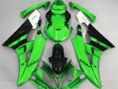 06-07 Verde Lucido & Nero R6 Carena
