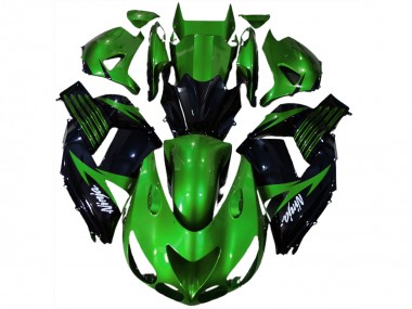 06-11 Verde Lucido & Nero ZX14R Carena