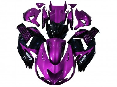 06-11 Viola Lucido & Nero ZX14R Carena
