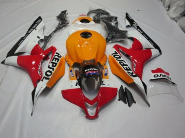 07-08 Arancio Chiaro & Bianco Repsol CBR600RR Carena