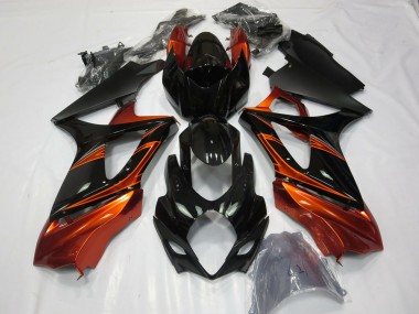07-08 Arancione Bruciato & Nero GSXR 1000 Carena