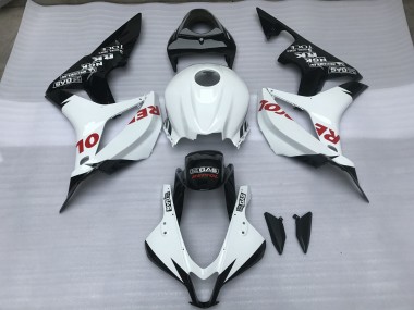 07-08 Bianco Lucido & Rosso Repsol CBR600RR Carena