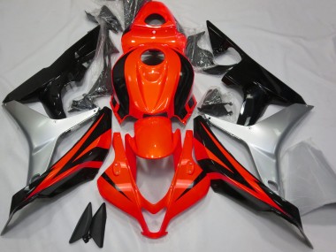 07-08 Rosso Lucido Argento & Nero CBR600RR Carena