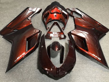 07-14 Arancio Profondo Ducati 848 1098 1198 Carena