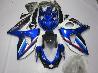 08-10 Blu Bianco & Rosso GSXR 600-750 Carena