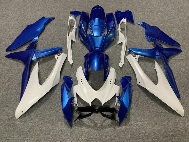 08-10 Blu Perla & Bianco GSXR 600-750 Carena 08-10 Blu Perla & Bianco GSXR 600-750 Carena