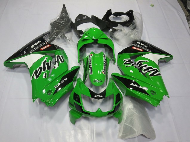 08-12 Ninja Verde Ninja 250 Carena 08-12 Ninja Verde Ninja 250 Carena