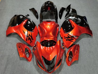 08-20 Arancione Caramello & Nero Lucido GSXR 1300 Carena