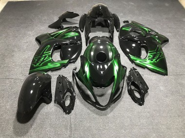 08-20 Nero Lucido & Verde GSXR 1300 Carena