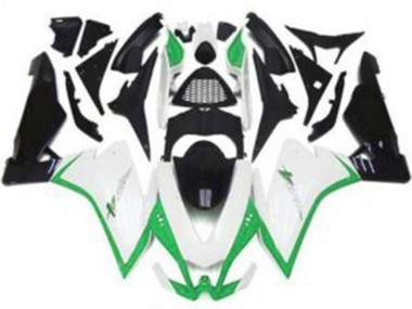10-15 Bianco Lucido & Verde RSV4 1000 Carena