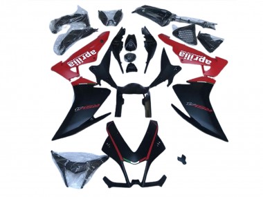 10-15 Nero Opaco & Rosso RSV4 1000 Carena