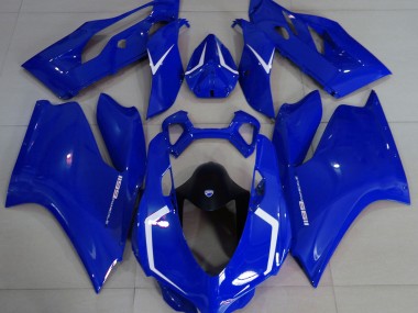 11-14 Blu Lucido & Bianco Ducati 1199 Carena