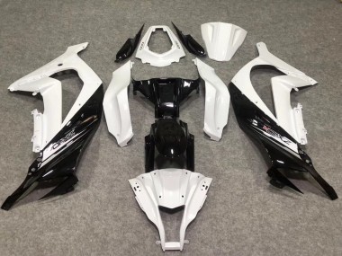 11-15 Bianco Lucido/Nero ZX10R Carena