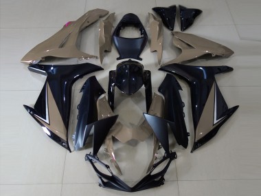 11-24 Marrone Lucido & Nero GSXR 600-750 Carena