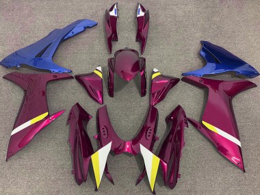 11-24 Rosso Lucido & Blu GSXR 600-750 Carena