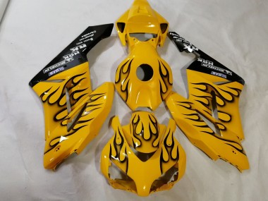 12-16 Giallo Personalizzato Fiamma CBR1000RR Carena