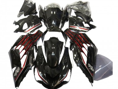 12-21 Nero Lucido & Rosso ZX14R Carena