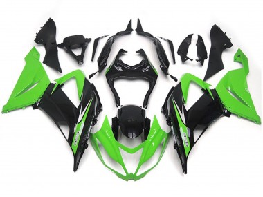 13-18 Stile OEM Vivace Verde & Nero ZX6R Carena