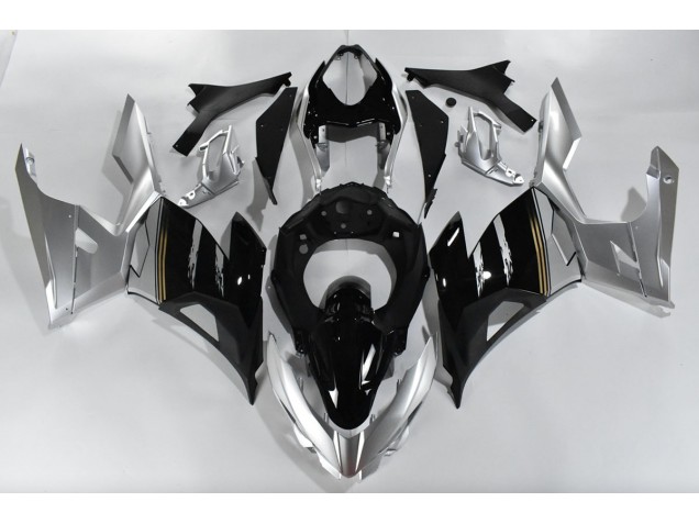 18-23 Argento & Nero Ninja 400 Carena 18-23 Argento & Nero Ninja 400 Carena